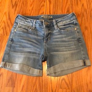 Juniors denim shorts